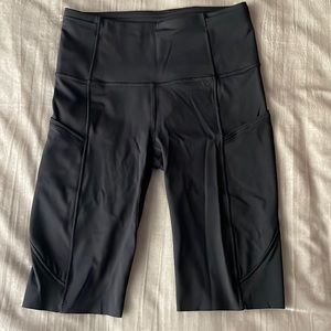 Black fast and free short from lululemon. Worn once!